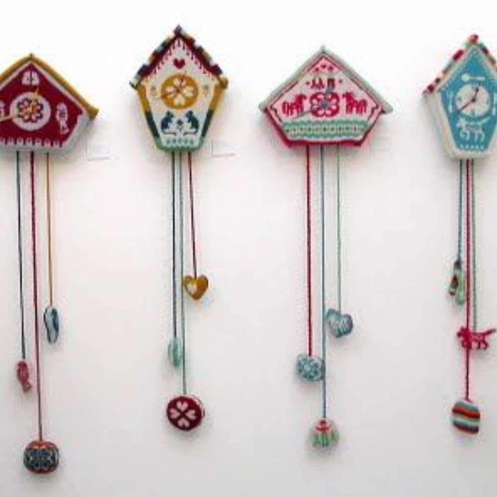 ISO Anthropologie Knitted Clock